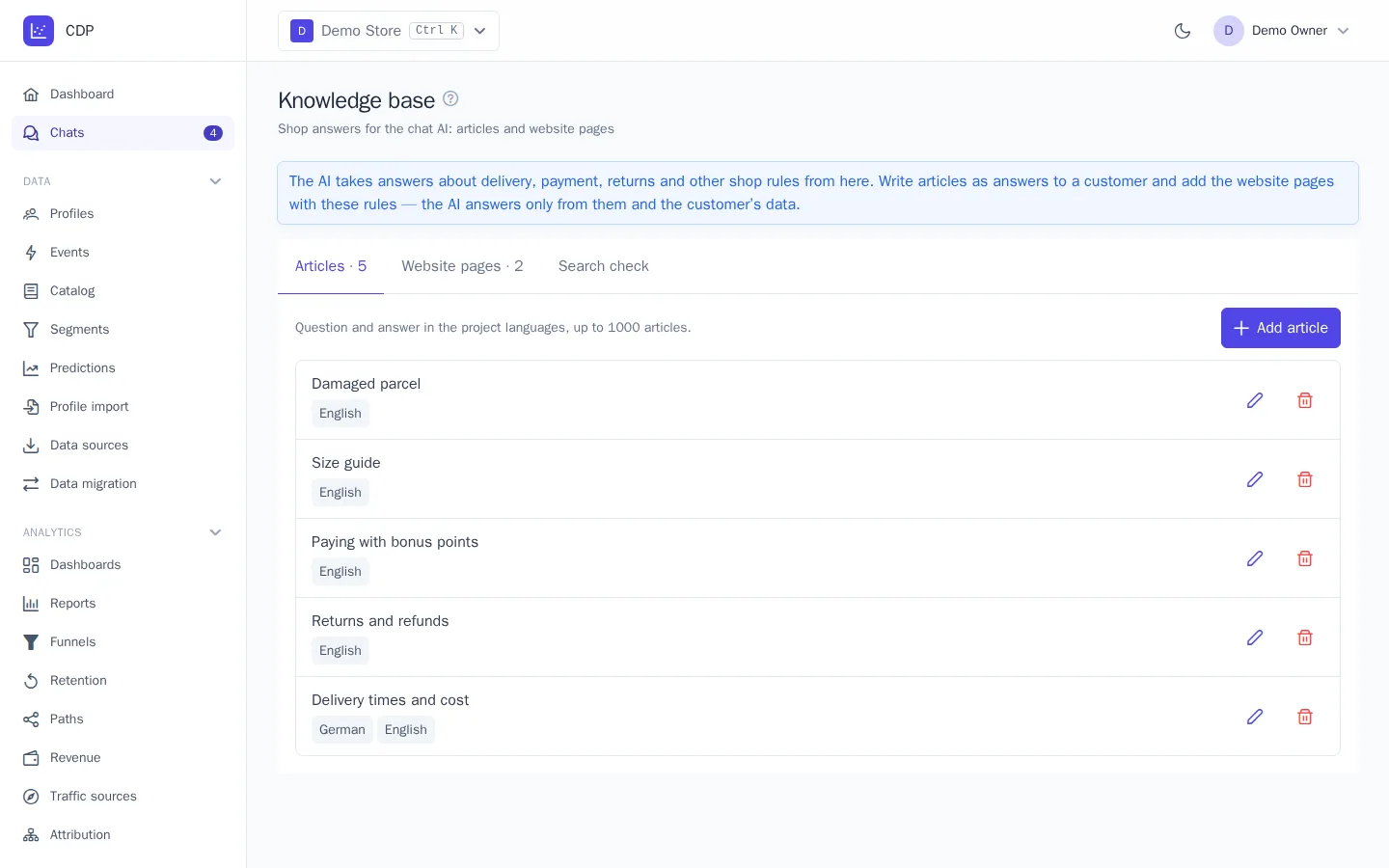 Knowledge base